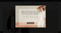 Desktop Screenshot of oxygenboutique.com