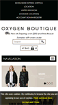 Mobile Screenshot of oxygenboutique.com